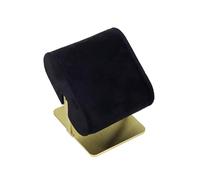 Velvets Surfaces Jewelry Holder Elegant Metal Base Professional Watch Showcases 4 Color Choices Metal Watch Stand Necklace Display