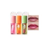 "VelvetTear Scented Lip Stain" - Peach/Honey/Aloe Peel-Off Tint (11cm Travel Size, 20g)