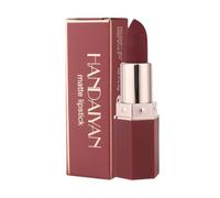 Velvety Matte Lipstick Liquid, Long-Lasting & Waterproof, Non-Colouring & Non-Staining, No Sticky Feeling, for Makeup, Party and Daily Use, Brown