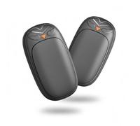 Velvia Magnetic Rechargeable Hand Warmers 2-Pack, Pocket-Sized Electric, 3s Fast Heating, USB Reusable handwarmers, Fits in Gloves, Up to 8 Hours Heated, Travel & Outdoor Tech Gifts for Men Women