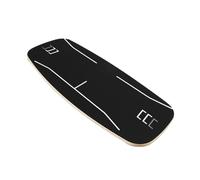 Velvoeta Golf Swing Training Aid Pressure Plate, Weight Transfer Balance Board, Golf Practice Mat Swing Rhythm Trainer, 150kg Load, Portable Indoor Outdoor Golf Training Tool for Beginners and Adults