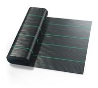 Velway Weed Control Membrane Heavy Duty - 3x10M Weed Control Barrier Fabric Landscape Ground Cover for Artificial Grass Patios Paths Flower Beds - Weed Suppressant Membrane