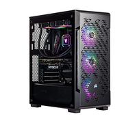Velztorm Ferrux II Custom Built Gaming Desktop PC (Intel i9-12900K, GeForce RTX 5060, 16GB DDR4, 1TB PCIe SSD + 2TB HDD, RGB Fans, 240mm AIO, 750W PSU, WiFi 6, Bluetooth 5.1, RJ-45, Win 11 Pro)