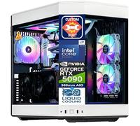 Velztorm Praetix Gaming PC (Intel i9-14900K, GeForce RTX 5090, 32GB DDR5, 2TB PCIe SSD, RGB Fans, 360mm AIO, 1000W PSU, WiFi 6, Bluetooth 5.2, RJ-45, 1 Port