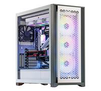 Velztorm White Aciex 3D Custom Built Gaming Desktop PC (AMD Ryzen 7 7800X3D, Radeon RX 9070 XT, 32GB DDR5, 2TB PCIe SSD, RGB Fans, 360mm AIO, 1000W PSU, WiFi 6E, Bluetooth 5.2, 2 RJ-45, Win 11 Home)