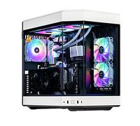 Velztorm White Praetix Custom Built Y60 Gaming Desktop PC (GeForce RTX 5080 16GB (>4090), Liquid Cooled Intel i9-14900K, 32GB DDR5, 2TB PCIe SSD, 1000W PSU, WiFi 6, Win 11 Home)