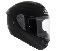 Vemar Hurricane H0S Solid Matt Black - Size XL - Racing Motorcycle Helmet