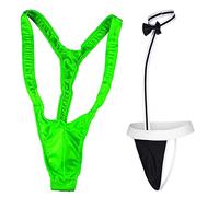 VemeFufu Borat Mankini for Men Sexy UK Hot Funny Swimming String Thong Lingerie Swimsuit Bodysuit Joke Novelty Secret Gift for Mens Boyfriend
