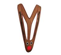 VemeFufu Men's String Christmas Deer Mankini Sexy Funny UK Hot Borat Snowman Santa Claus Elephant Thong Swimsuit Underwear V-Strap Swimwear Bodysuit Novelty Costume Joke Gift 1 Pack