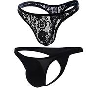 VemeFufu String Mankini Thong for men UK Hot Funny Swimming Men's Thong Briefs Mankini Swimsuit costume underwear Dress Up Funny Style for Birthday Christmas Xmas Party Joke Secret Gift
