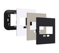 Vemer ClickON Living Now Bticino Kit Compatible with Keo LCD Thermostat, White, Black and Sand