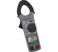VEMER VE753800 Model KEW 203 Kyoritsu KEW 203 Compact Digital Ammeter Clamp for AC/DC Current Measurement, AC/DC Voltage, Resistance, Continuity, Grey