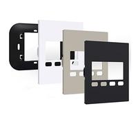 VEMER VE786300 NOW DAFNE - ClickON Living Now Bticino Kit Compatible with Vemer's Daphne Chronothermostat, White Black and Sand Faceplates