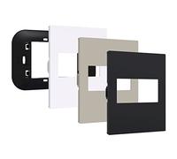 VEMER VE786500 NOW IRIDE/AROS - ClickON Living Now Bticino Kit Compatible with Iride Chronothermostat and Aros Thermostat by Vemer, Faceplates White, Black and Sand