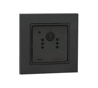VEMER VE794901 EASYEYE INT WiFi Surveillance Camera for Indoor Use with Special App, Flush-Mounted (50 x 50), Full HD Security Camera with Infrared Technology, Power Supply 230 V, Grey