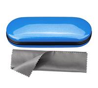 Vemiss Hard Shell Eyeglasses Case Lightweight Portable Case for Women,Men, B-blue, Medium