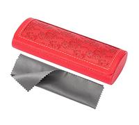 Vemiss Hard Shell Eyeglasses Case Lightweight Portable Case for Women,Men, H-red, Medium