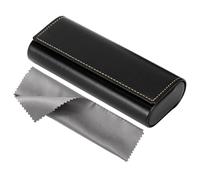 Vemiss Hard Shell Eyeglasses Case Lightweight Portable Case for Women,Men, Z-black, Medium