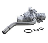 VEMO Thermostat Housing High Quality for VOLVO S80 II 124 2006-03 to 2011-03