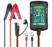 Vemote Trickle Battery Charger Maintainer, 12V / 6V Automatic Smart Battery Charger for Automotive Car Motorcycle Lawn Mower Marine Boat RV ATVs Sealed Lead Acid Battery