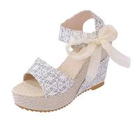 VEMOW Platform Wedge Heels Sandals for Women Ladies Summer Waterproof High Heels Shoes Going Out Streetwear Sandals Size 4-6.5