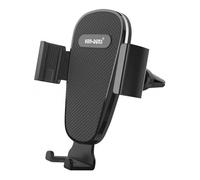 Ven-Dens Air Vent Mould Car Phone Holder - 360° Rotation & Secure Lock-in Grip, VD-HD010 - Black