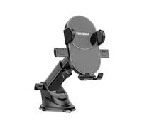 VEN-DENS For Google Pixel 8A 7A 6A 8 7 6 5 4 3 2 XL 8 Pro 7 Pro 6 Pro Car Phone Holder, [Super Suction Power & No-Wobbling] Cell Phone Mount Dashboard Windshield Vent Long Arm Hands Free Cradle Fit