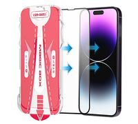 VEN-DENS Screen Protector for iPhone 11 Pro Max/iPhone XS Max 6.5" - Black Edge Full Coverage Tempered Glass Film with Easy Installation Tool, Case-Friendly, HD Clear