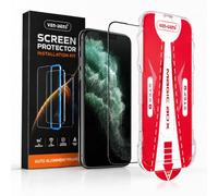 VEN-DENS Screen Protector for iPhone 11 Pro/XS/X 5.8 Inch, Black Border Full Coverage Tempered Glass Film with Easy Installation Tool, Case-Friendly HD Clear Screen Guard