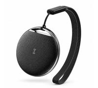 VEN-DENS Smart Tracker Tag for Apple Find My, Item Locator for Keys, Luggage, Bags, Wallets & Pets, Bluetooth Tracking Tag with Lost Mode, Left-Behind Alerts, Replaceable Battery, Black