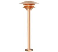 Nordlux Veno Outdoor Patio Terrace Garden Light In Copper (Height) 93Cm