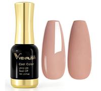 VENALISA 12ml Nude Gel Nail Polish Soak Off Nail Lamp UV LED Natural Nail Gel Polish Nail Art DIY Manicure French Gifts, 0.43 OZ
