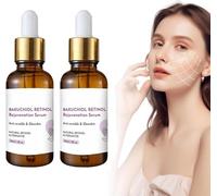 Venature Bakuchiol Retinol Rejuvenation Serum,Venature Bakuchiol Face Serum,Anti-Aging Serum Moisturize Serum,Hyaluronic Acid Bakuchiol Retinol Serum,Brightening Skin for All Skin Types (2 Pcs)