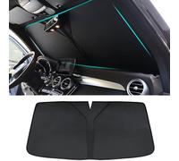 VENBER Car Windscreen Sun Shade, For Alfa Romeo Tonale 2022-2024 SUV Anti-UV Block Foldable Dust Protector Heat Insulation Front Windscreen Visor Accessories
