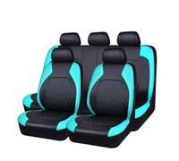 VENBER Full Set Leather Car Seat Covers, for Peugeot 208 II / 208 I 5-door 2012-2017 2018 2019 2020 2021 2022 2023 2024 Back Seat Protectors All Seasons Full Set Auto Interior Accessories,E