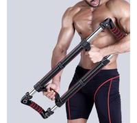 VENBER Push Down Bar Arm Forearm Exerciser Chest Expander 30-100Kg Adjustable Arm Strength Device Workout Equipment Press Machine Chest Workout Push Down Iteration