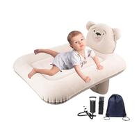 VENCENTE Car Kids Air Mattress | Inflatable Air Mattress Car Bed - Portable Toddler Travel Plane Bed Sleeping Pad for Car Seats, Travel, Airplane Seats, Hiking