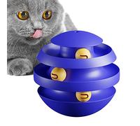 VENCENTE Cat Ball Track Toy | 3 Layers Moving Cat Toy - Exercising Cat Stimulation Toys, Funny Cat Track Toy for Training, Energy Consuming, Pets