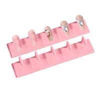 VENCENTE Nail Stand - Fake Nail Practice Stand Painting Fingernail Display Tool - Multi-Functional Nail Tips Training Fake Nail Holder for Beginners Professionals