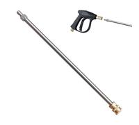 VENCENTE Pressure Washer Extension Wand - 15 Inch Replacement Lance Rod - 4000 PSI, 1/4 Inch Quick Connect Pressure Washer Wand Extender, Gutter Cleaner Attachment for Car Wash