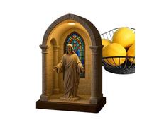 VENCENTE Religious Night Light - LED Decorative Lamp - Table Devotional Light for Dorm Study Workplace Bookshelf Bedroom Living Room Coffee Bar Meditation Space Halloween