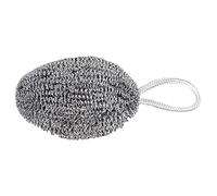 VENCENTE Steel Scrub - Metal Scrubber Sponge with Lanyard - Anti-Scratch Metal Scouring Pad, Multifunctional Steel Wire Ball, Dish Cleaner Scrubber for Removing Rust