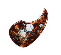 Vencetmat Acoustic Guitar Pick Guard for Most Martin - Inlaid Abalone Flower