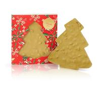 Venchi, Brutto&Buono, Artisan White Chocolate Slab with Whole Pistachios, Pine Tree Shape, Limited Christmas Collection, 7.1 oz, Gluten-Free, Gift Idea