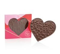 Venchi - Brutto&Buono Dark Hazelnut 60%, Artisan Slab of Dark Chocolate with "PGI Piedmont Hazelnut", Vegan, Gluten Free, Valentine's Day Collection, 300 g, Gift Idea