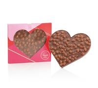 Venchi - Brutto&Buono Milk Hazelnut, Artisan Milk Chocolate Slab with "PGI Piedmont Hazelnut", Gluten Free, Valentine's Day Collection, 300 g, Gift Idea
