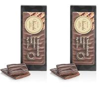 Venchi - ChocoBiscuit Snack, Double Biscuit Wafer Covered with Dark Chocolate, 35 g, Gluten Free, Without Dyes and Preservatives, Snack Idea (Pack of 2)
