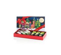 Venchi, Christmas Gift Box with Assorted Cremini & Chocoviar, Limited Edition, 10.9 oz, Gluten-Free, Free from Colourings and Preservatives, Christmas Gift Idea