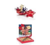 Venchi, Christmas Star Gift Box with Assorted Cometa Chocolates, 1.3 oz + Gift Box with 16 Dark Mini Blend Chocolates, Dark Chocolate 60%, 75% and 90%,1.7 oz, Gluten-Free