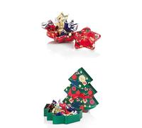 Venchi, Christmas Star Gift Box with Assorted Cometa Chocolates, Limited Edition, 1.3 oz + Christmas Tree Gift Box with Assorted Cometa Chocolates, Limited Edition, 7.0 oz, Gluten-Free